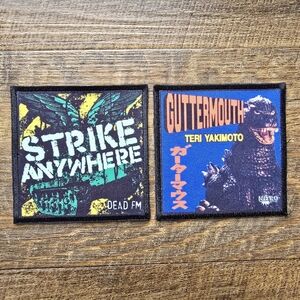 Strike Anywhere Guttermouth Nitro Records Punk Patches